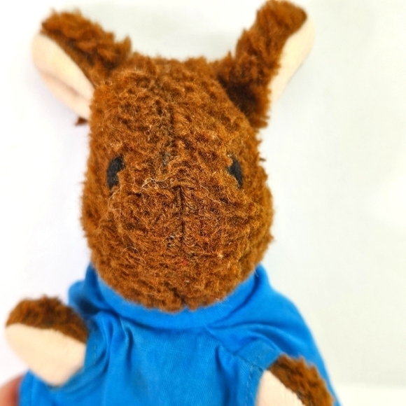 VINTAGE Winnie the Pooh Roo Kangaroo Joey Plush Stuffed Animal Toy - Picture 2 of 7